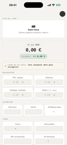 TAXIgest iPhone screenshot