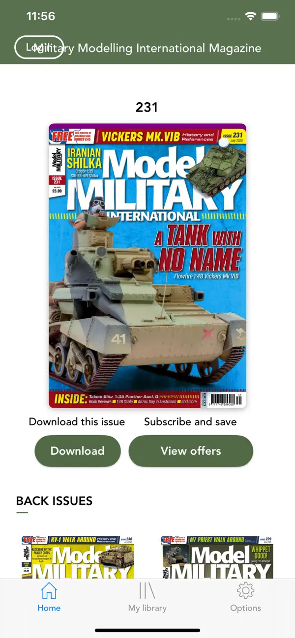 Screenshot #1 pour Model Military International
