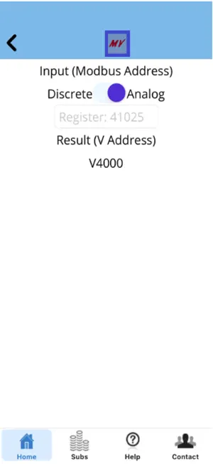 ModbusV screenshot 2