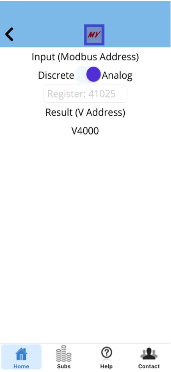 Screenshot #2 pour ModbusV