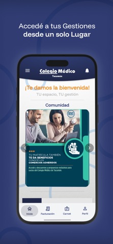 CMT - Colegio Medico iPhone screenshot 2