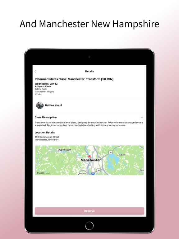 My Pilates Studio, LLC iPad screenshot 5 - Health & Fitness app