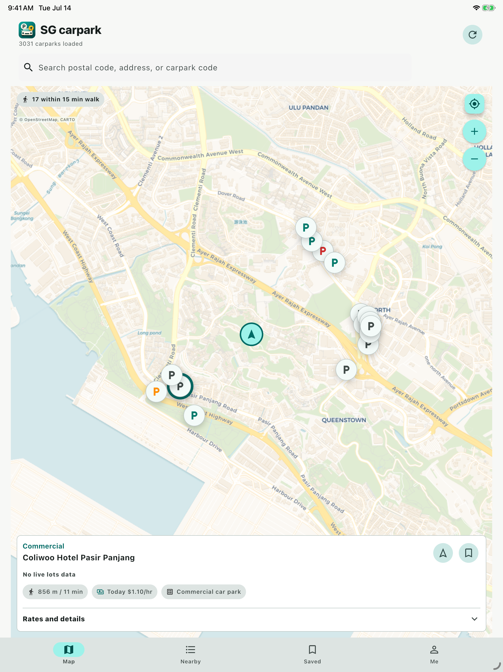 SG Carpark Finder screenshot 7
