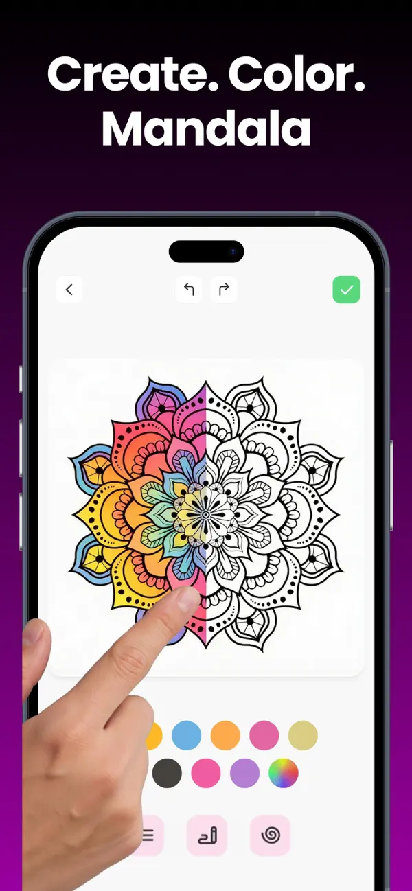 Screenshot #3 pour Colorist: Coloriage Adulte