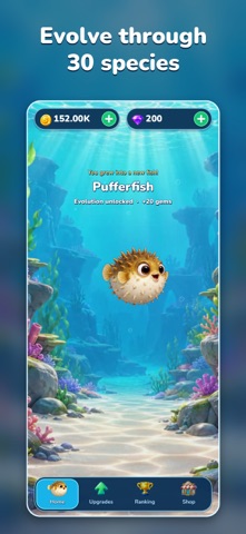 BIG FISH! Idle Evolution screenshot 2