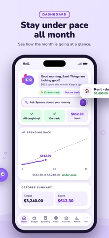 Spense: Budget App & Planner Screenshot 6 of 10
