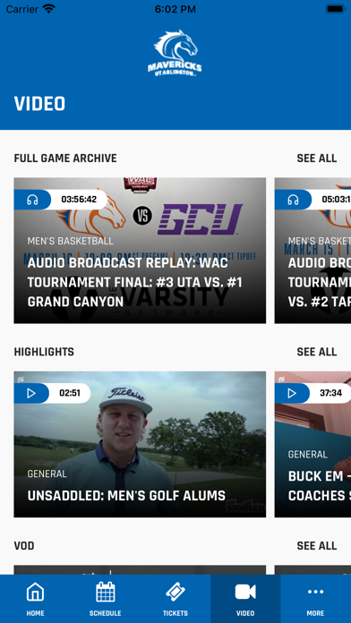 UTA Mavs Screenshot