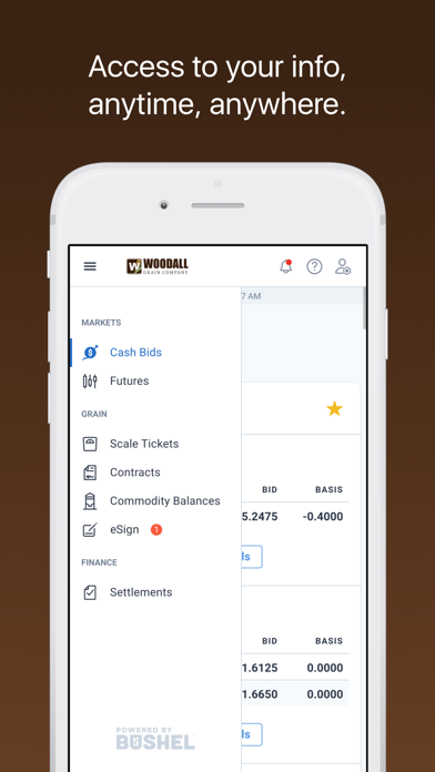 Woodall Grain Company Screenshot