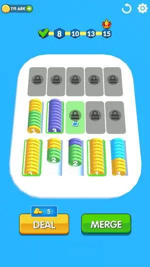 Merge Coin Sort Game screenshot 3
