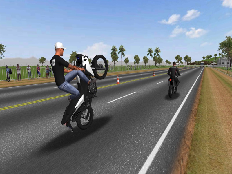 Grau Moto Wheelie 3d Bike Game screenshot 12