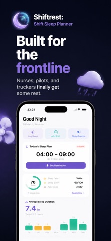 Shiftrest: Shift Sleep Planner Screenshot 6 of 6