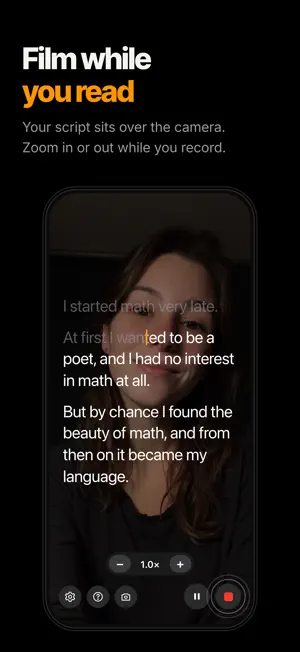VoiceScroll - Teleprompter screenshot 2