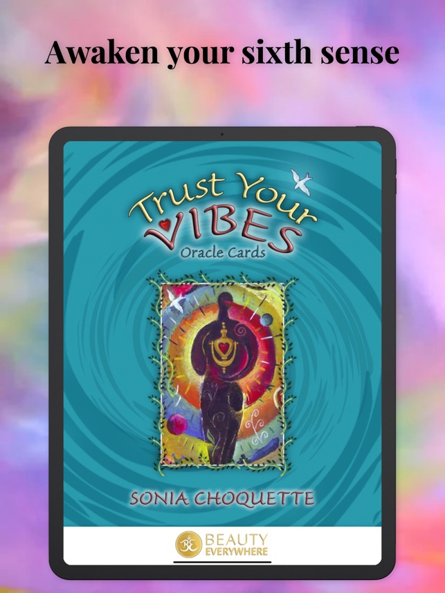Trust Your Vibes Oracle Cards on the App Store