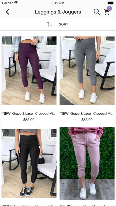 Lavender & Lace Boutique Screenshot