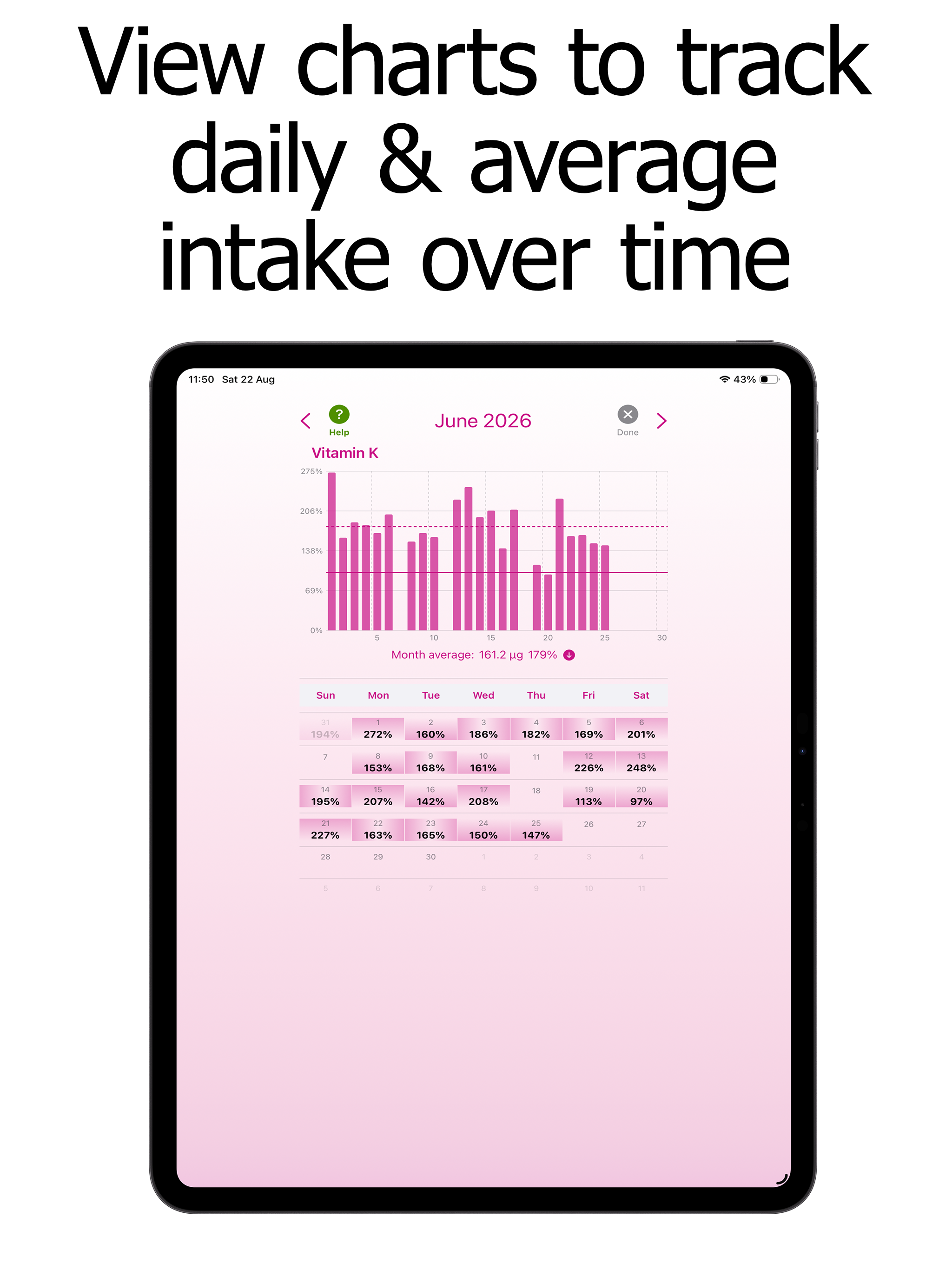 Vitamin K Counter & Tracker screenshot 13