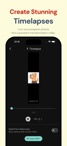 Body Timeline: Track your body iPhone screenshot