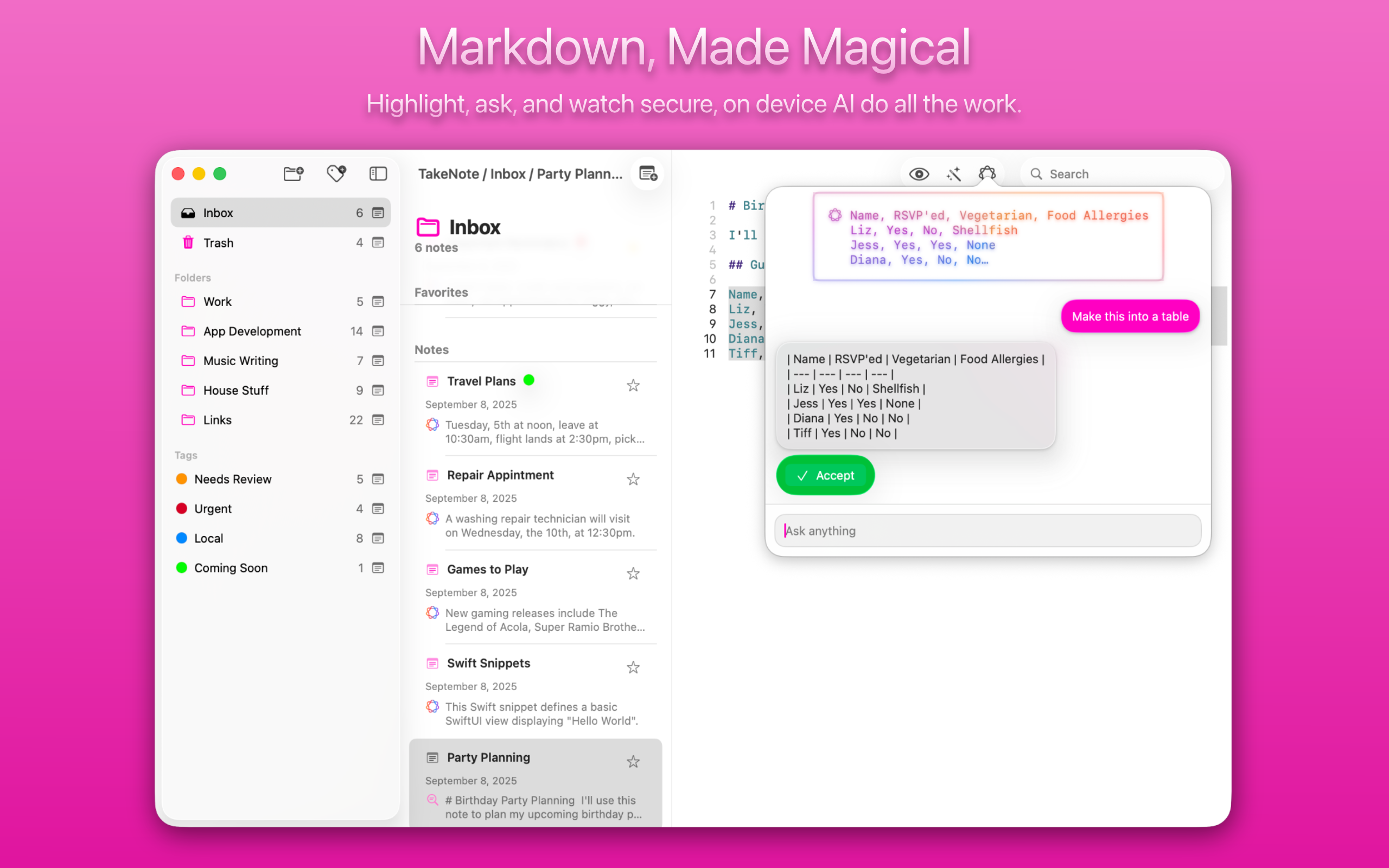 TakeNote: AI Markdown Notes screenshot 10
