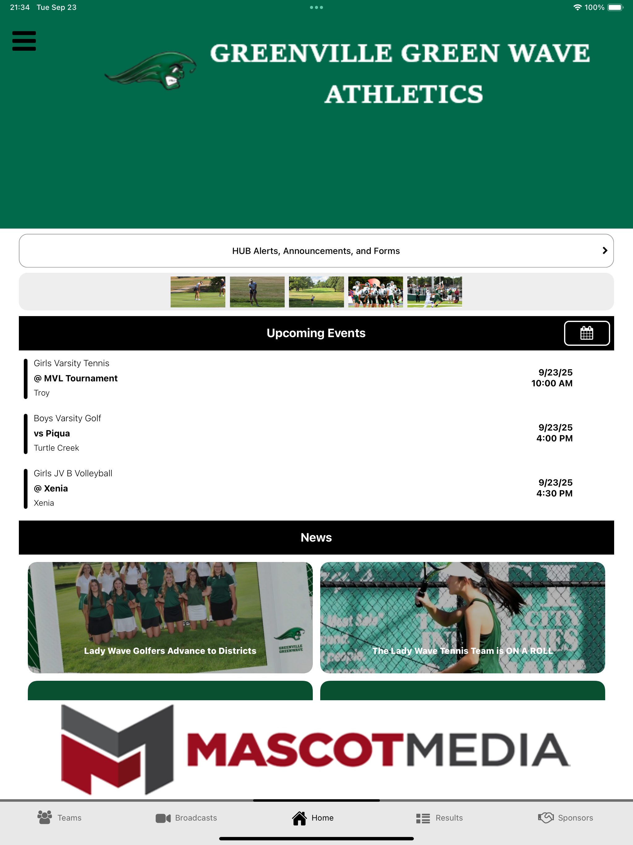 Greenville Athletics screenshot 9