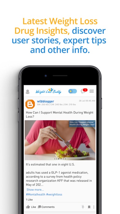 Weightlossbuddy-Be Accountable Screenshot
