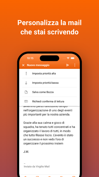 Virgilio Mail - Email App Screenshot