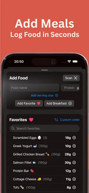 Daily Protein: Tracker screenshot 2