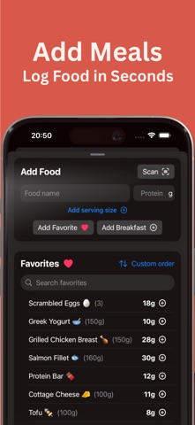 Daily Protein: Tracker Screenshot 2 of 5