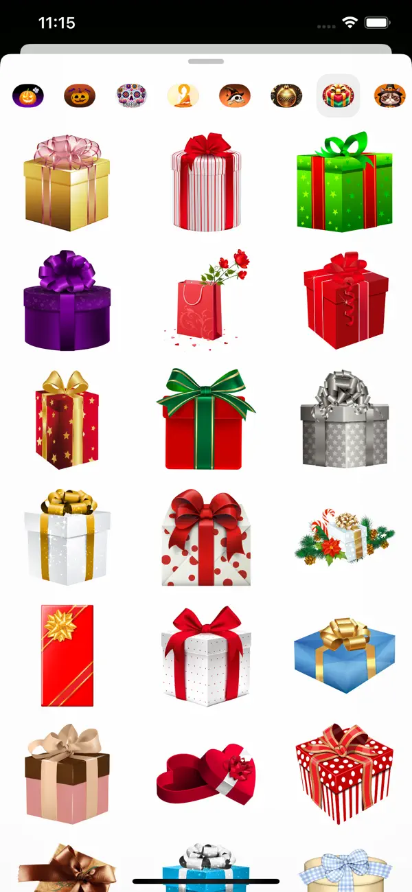 Screenshot #3 pour All Gifts Stickers