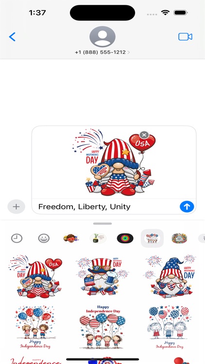 4th of July - 240+ Stickers