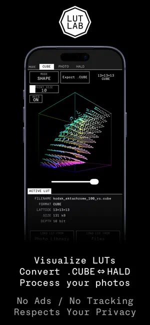 LUT Lab screenshot 1
