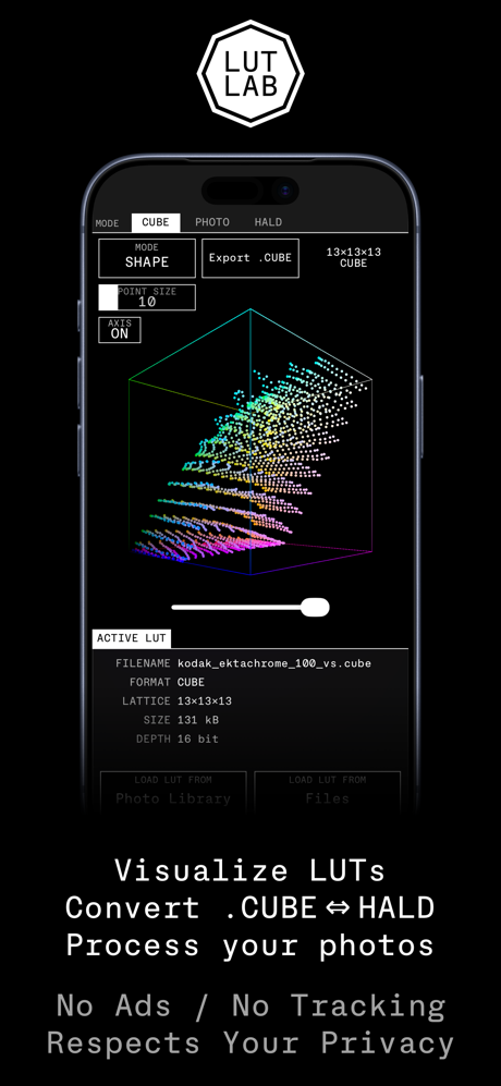 LUT Lab screenshot 1