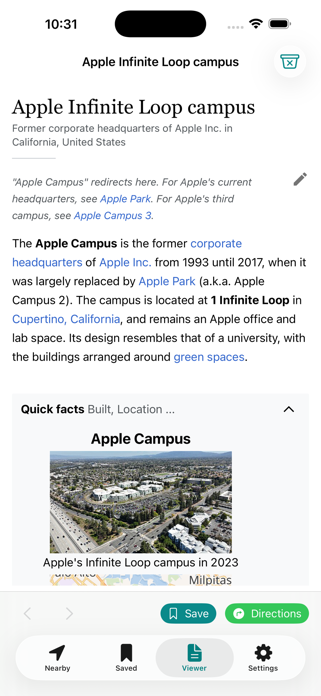 WikiRadius Screenshot 2 of 6