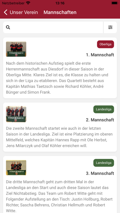 Eintracht Magdeburg Diesdorf Screenshot