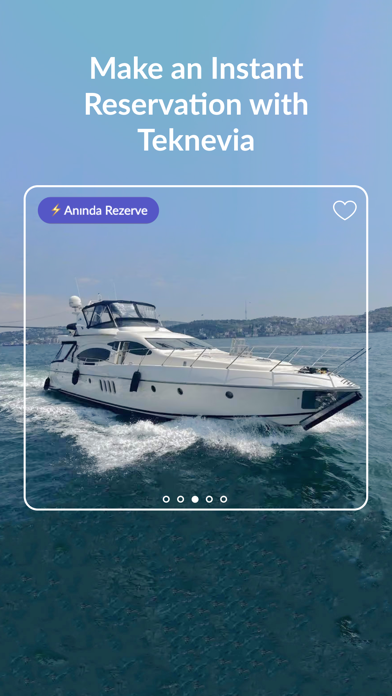 Teknevia - Boat&Yacht Rentals Screenshot