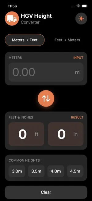 HGV Height Converter screenshot 4