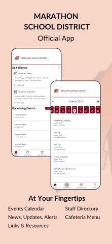 Marathon School District iPhone screenshot