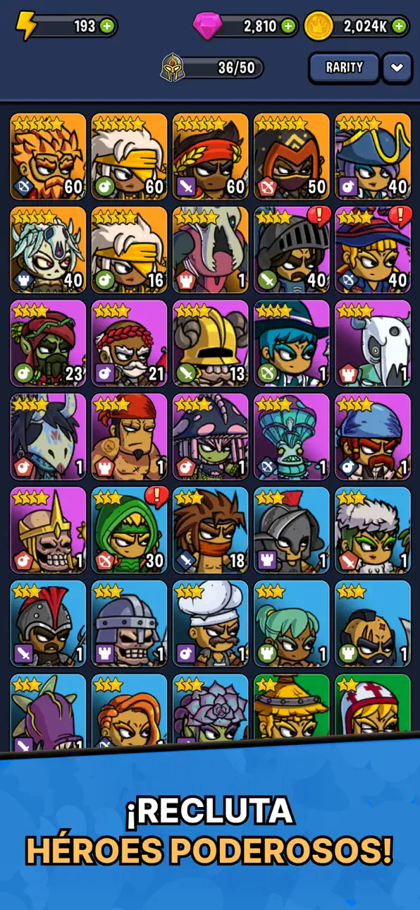 Heroes & Dragons: Tactical RPG Hack screenshot 2 - iOS game interface