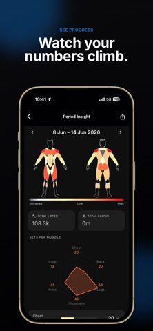 MuscleWiki: Workout & Fitness iPhone screenshot
