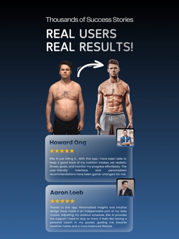 Bite AI: Calorie Tracker iPad screenshot