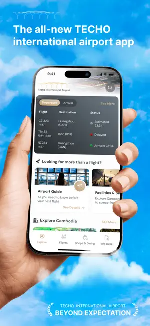 Techo Airport screenshot 1