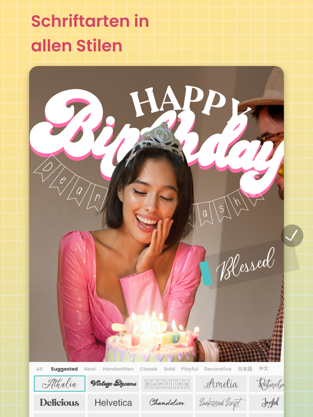 PicCollage: KI Foto Bearbeiten Screenshot