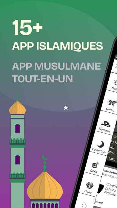 Screenshot #1 pour Calendrier islamique et prière