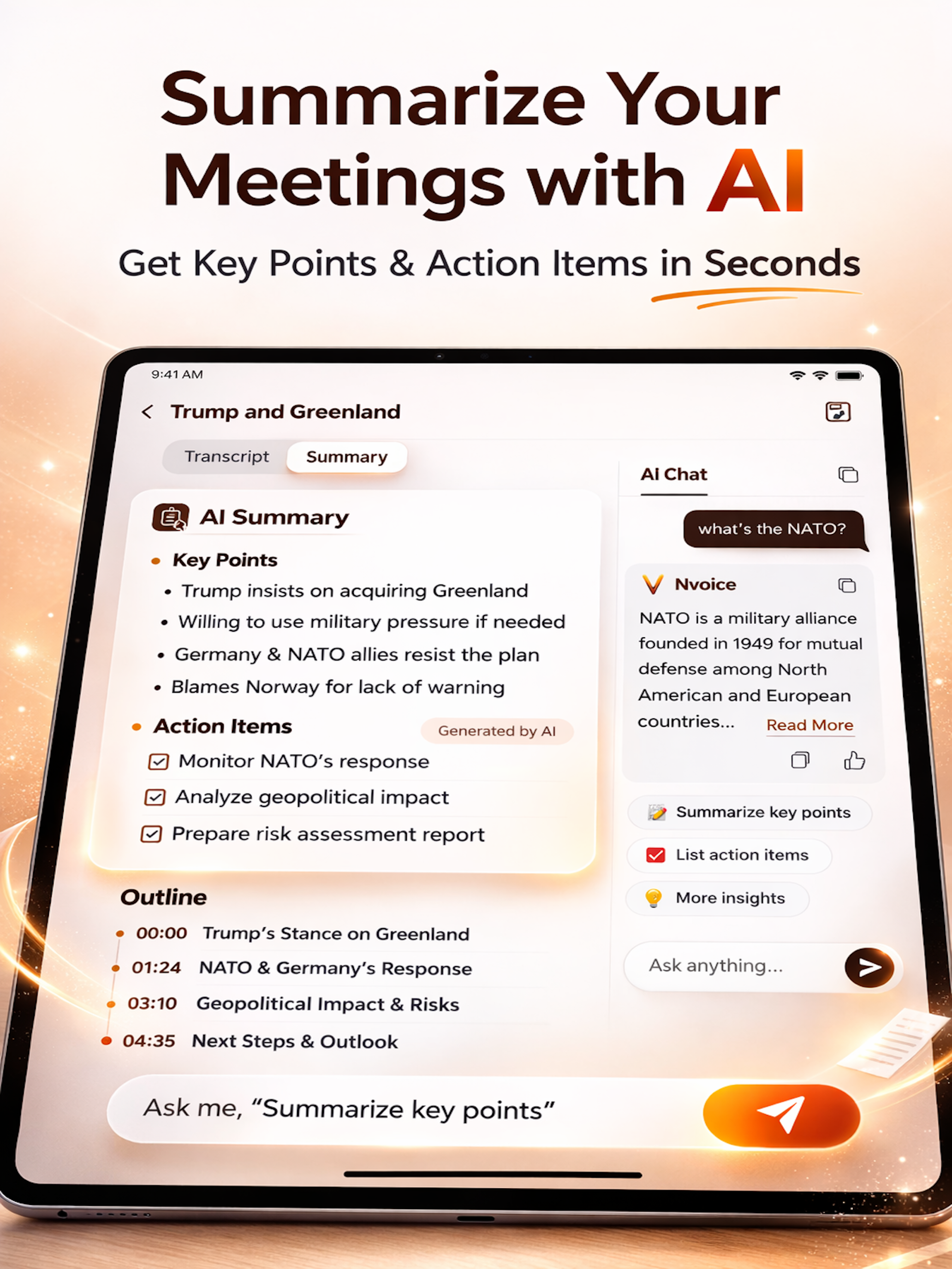 Nvoice: AI Transcribe