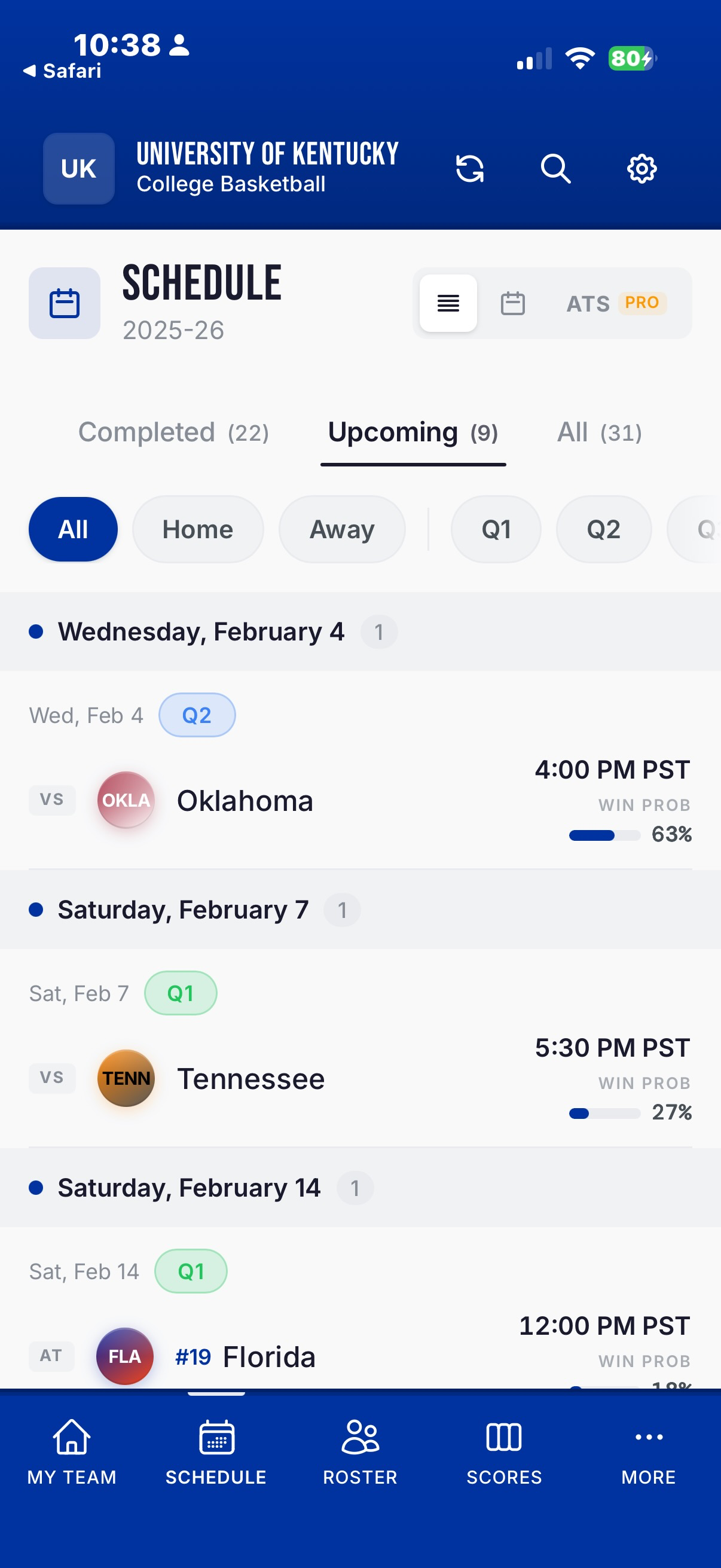 STATSketball screenshot 3