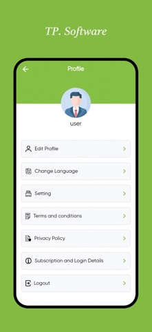 TP Software screenshot