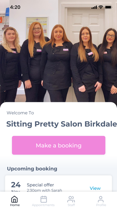Sitting Pretty Salon Birkdale Screenshot