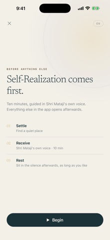 SahajaYoga-Meditation app screenshot 1