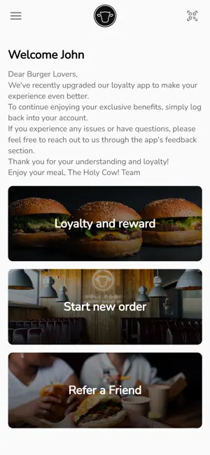 Holy Cow! Gourmet Burger Co. screenshot 1