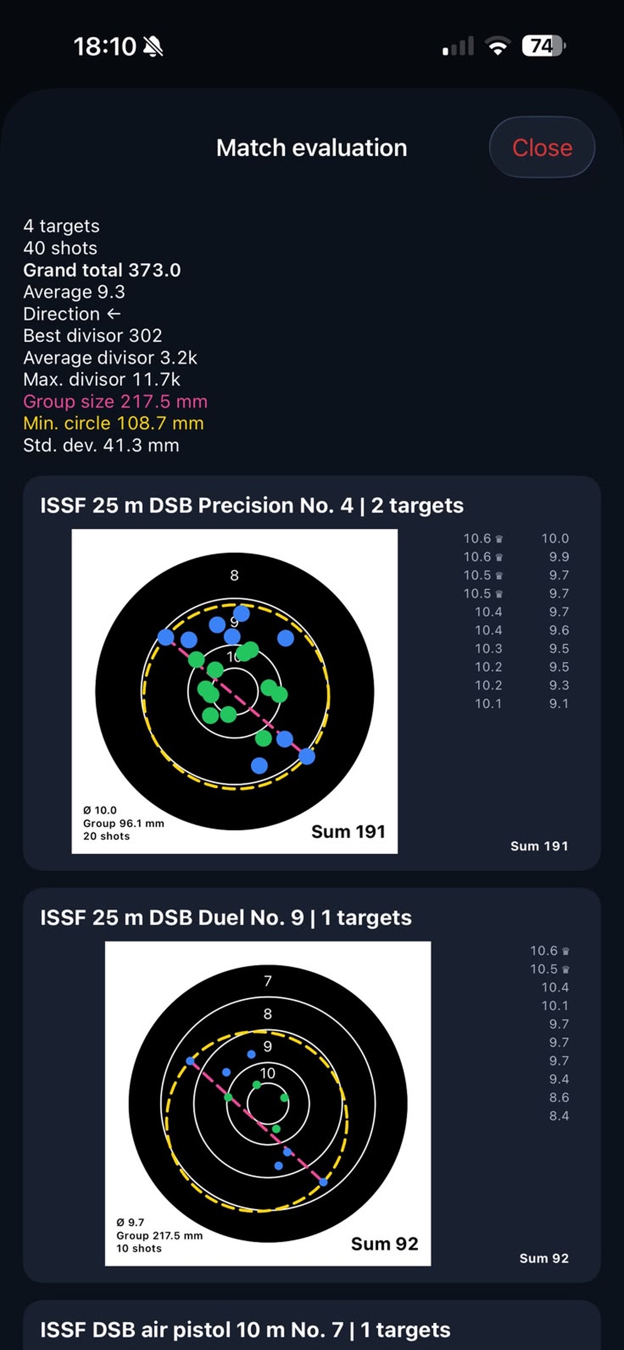 Screenshot 4 of Target Tracer - Scan & Score