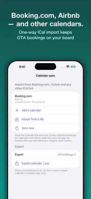 InnGrid: B&B Booking Calendar screenshot 2