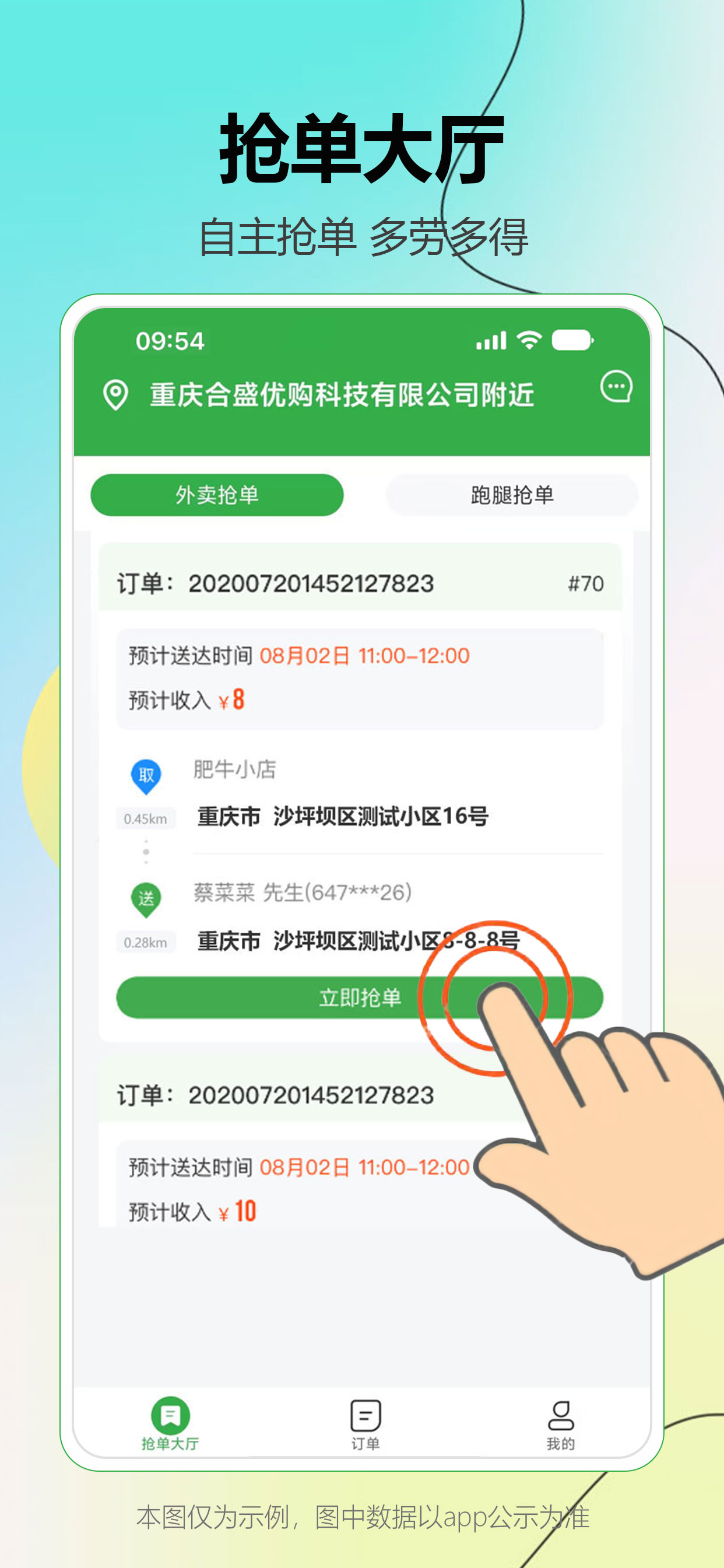 松鼠逛逛骑手端